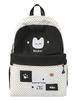 Süßer Katzen-Punkt-Rucksack Für High-School-Mädchen Nylon-Schultasche