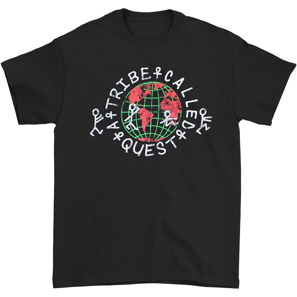 A Tribe Called Quest Global T-shirt X-Large Black Unisex T-Shirt S