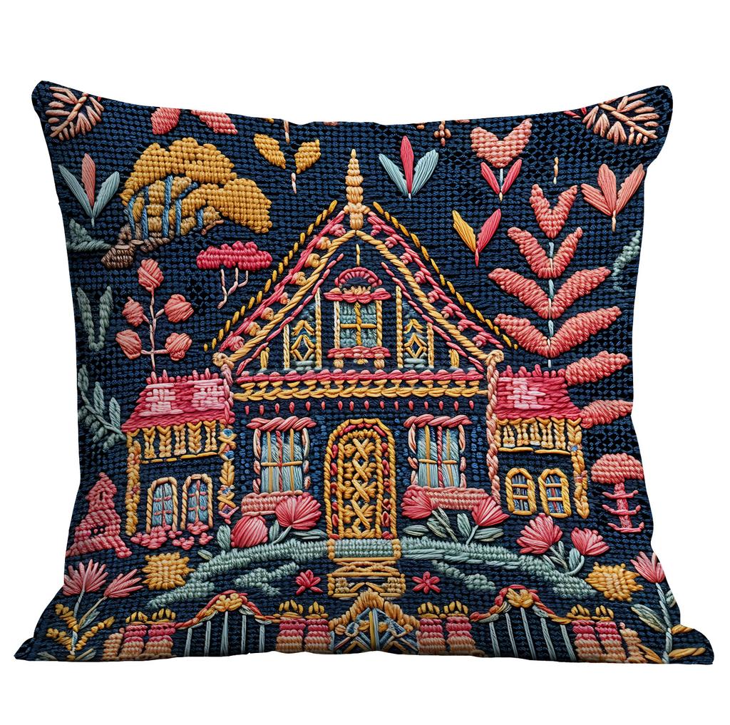 New Retro Creative Ethnic Style Pillowcase Home Living Room Hotel Cushion Pillowcase Decoration