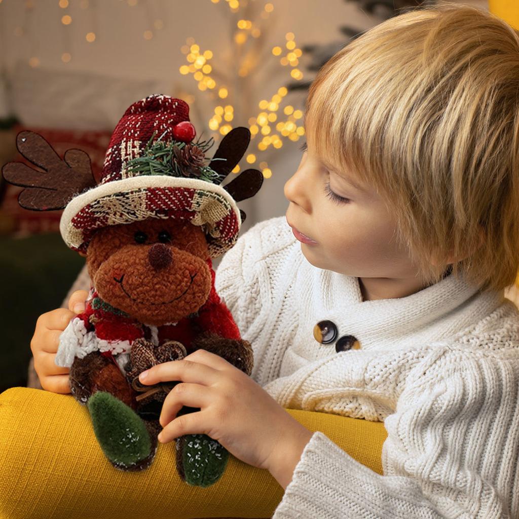 Christmas Tree Decoration Pendant With Top Hat And Snowman Figurine