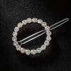 Elegant Round Zinc Alloy Hair Clip