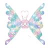 Glowing LED Back Accessory for Women Girls Cosplay Halloween Party Costume