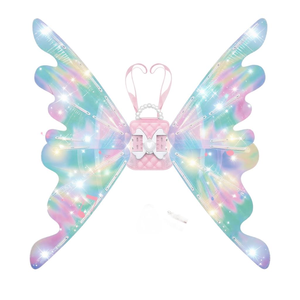 Glowing LED Back Accessory for Women Girls Cosplay Halloween Party Costume