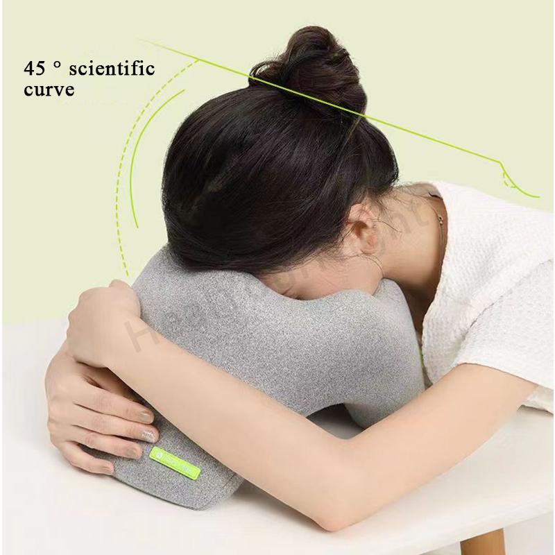 Memory Foam Nap Pillow For Travel Lunch Break U-Shaped Desk Neck Supporter Seat Cushion Headrest Office Rest Sleeping Pillow