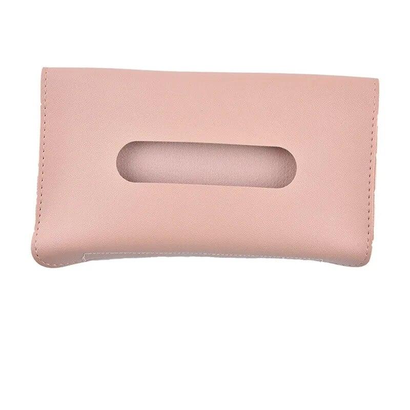1Pcs Auto Tissue Box Handtuch Sets Auto Sonnenblende Tissue Box Halter Auto Innen Lagerung Dekoration für BMW Auto decor Zubehör