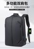 Schoolbag Multifunctional Men's Backpack Large Capacity Outdoor Leisure Travel Backpack Junior High School Student School Bag Business Backpack