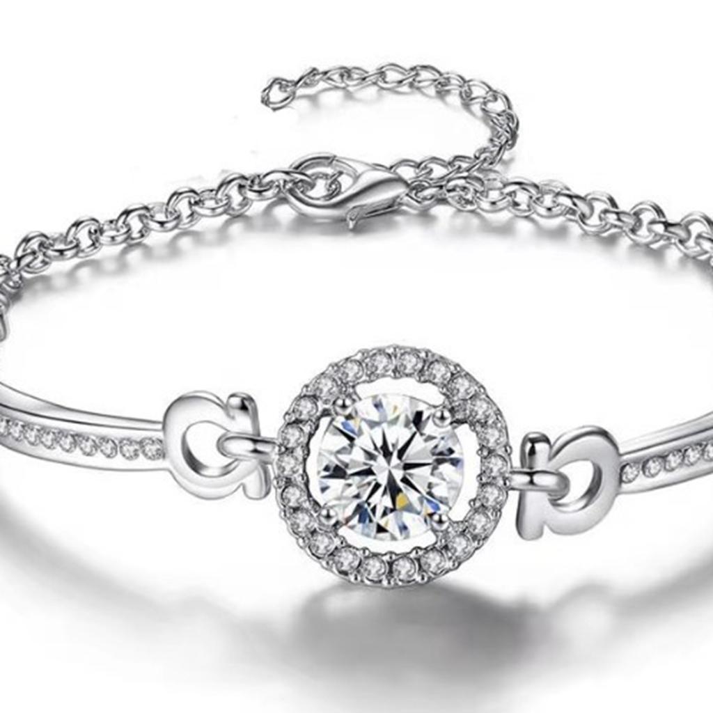 Brățară din zirconiu femei rafinat la modă brățară bijuterii accesoriu pentru petrecere de dans întâlniri