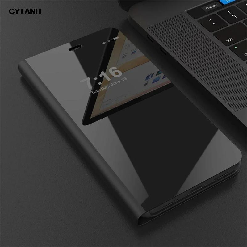 Mirror Flip Case For Samsung Galaxy S26 S25 S24 S23 S21 S20 Ultra Plus FE Cases For Samsung Note 20 10 Ultra Plus Carcasa Cover