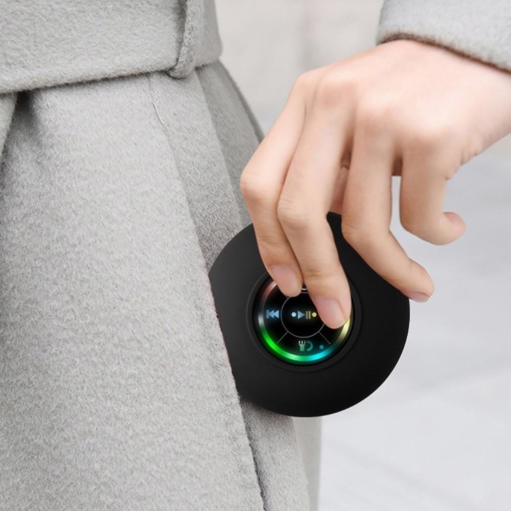 Portable Shower Subwoofer with Suction Cup Waterproof Handsfree Loudspeaker  For Bathroom