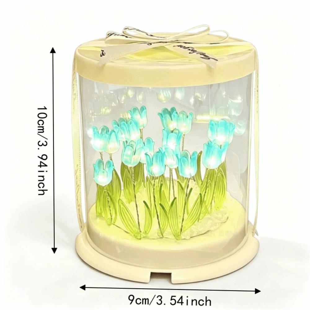 Unfinished Products Tulip Night Light Kits Small Night Lamp Tulip Light Kits Bedroom