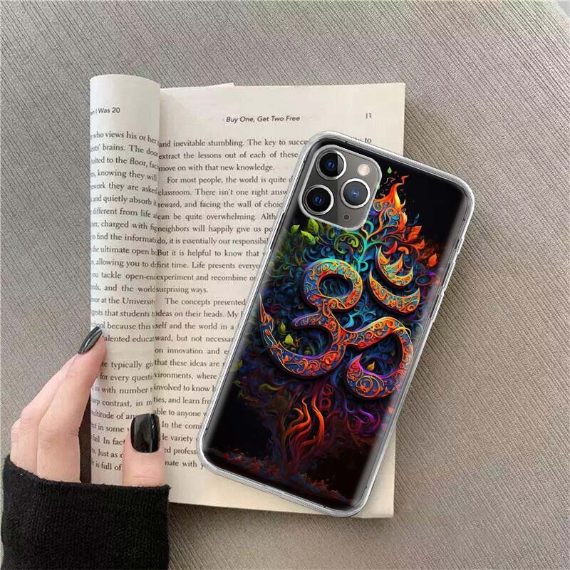 Om Symbol Meditation and Creativity Phone Case For Apple Iphone 12 13 Mini 14 15 Pro 17 Pro Max Air 11 16E 16 Plus She