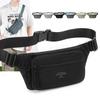 Solid Color Waist Bag Outdoor Commuter Chest Bag Multifunctional Mobile Phone Bag