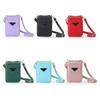 Crossbody Leather Bag Wallet Zipper Purse Case for Samsung Z Flip 6 5 4 Flip3 Neckstrap Shoulder Strap Card Holder Pocket Cover