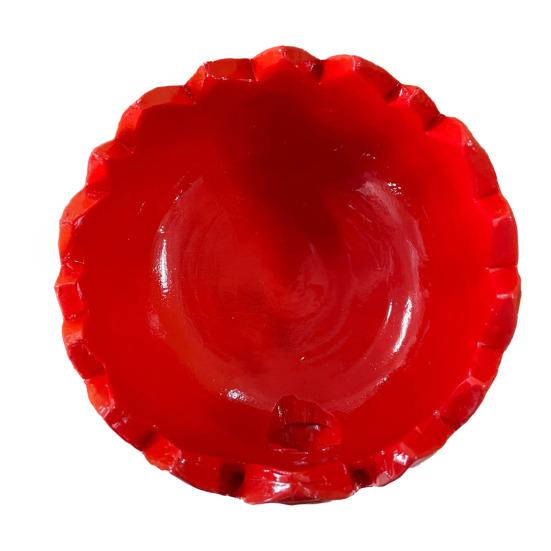 Delikli Karikatür Seramik İplik Kasesi El Yapımı Örgü Tığ İşi İplik Yumağı Saklama Kasesi Tutucu Düzenleyici Tığ İşi Aksesuarları