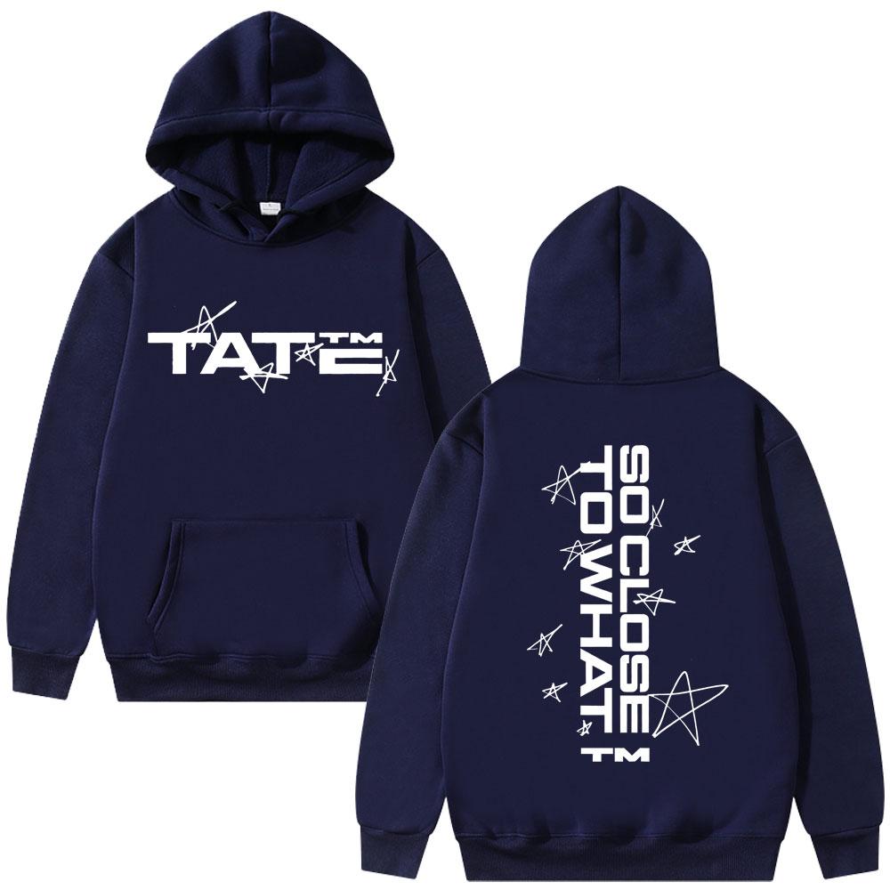 Tate Mcrae So Close To What Miss Possessive Tour 2025 Hoodie Herren Damen Oversized Pullover Trainingsanzug Herrenmode Vintgae Hoodies