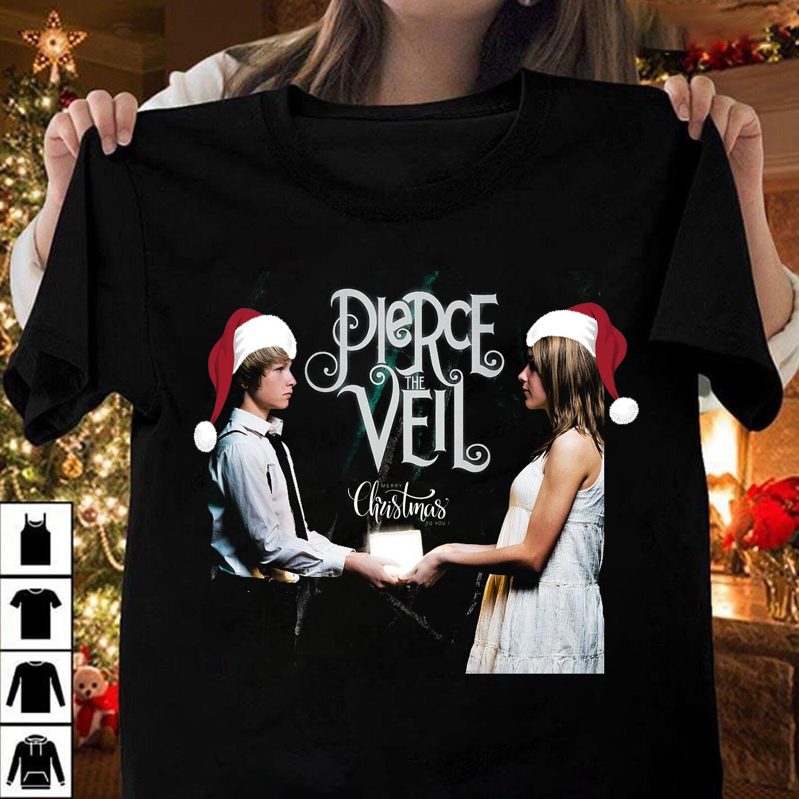 Merry Christmas To You Pierce the Veil Band Gift For Fan T-shirt L