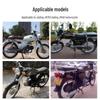 Jialing JH70 Moped Headlight Assembly: Square & Round Bulb Options for Motorcycle Accessories