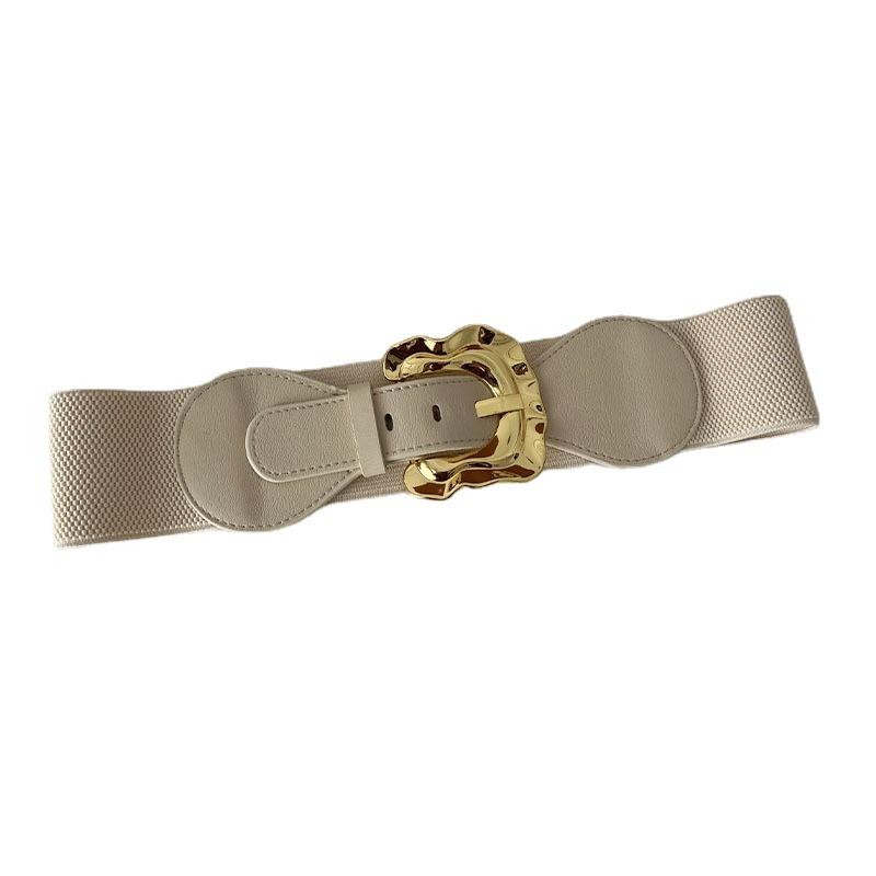 Stylish Black Elastic Waist Belt For Women Perfect For Fashionable Coats Dresses And