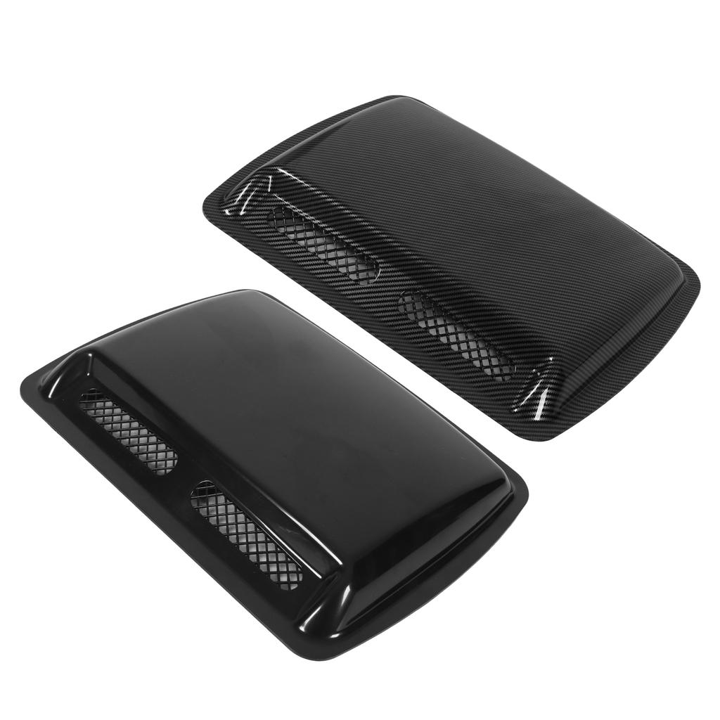 Hood Scoop Vent Bonnet Cover Decorative Air Flow Intake Covers with Self Adhesive Design for Cars Hood Scoop Vent Bonnet Cover