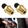 Pack Of 2 Brass Air Inflator Adapters 1/4 Inch NPT Valves Fit for Pneumatic Tool Automotive Tire Inflation And Air Tools