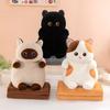 Plush Cat Toy Keychain With Pp Cotton Filling For Kids And Collectors