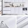 Pvc Water-Repellent Self Adhesive Wall Cover Wall In Rolls Furniture Vinyl Decor Film Wood Grain Decals For Kitchen Wall Home Decor