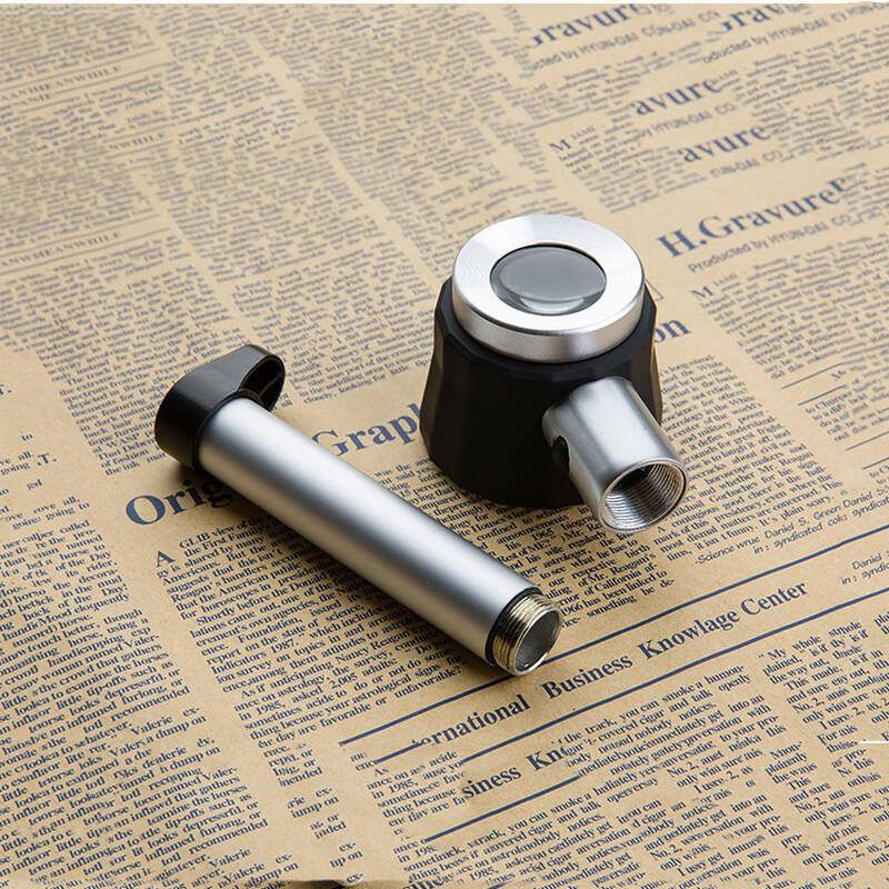 ZISIZ Metal LED Magnifying Glass with Scale