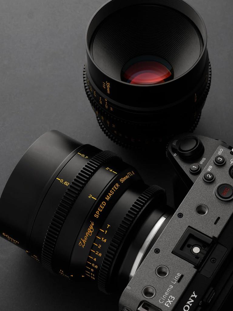 Zhongyi Optics SPEEDMASTER CINEMA 50mm LF Nikon Z Mount Cinema Lens Prime Lens T1.0 Full-Frame