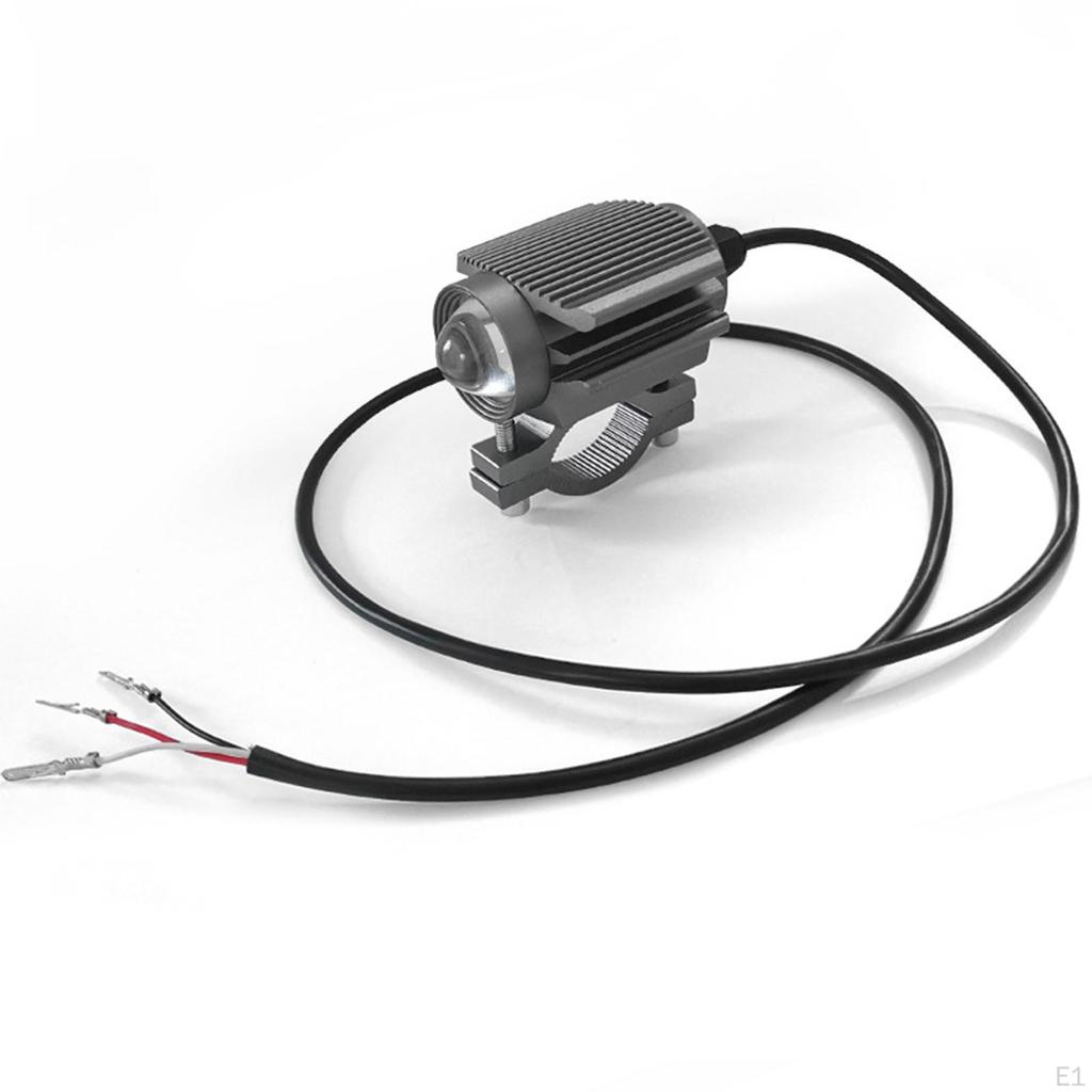 Universal Motorcycle Headlight ,Dual Lamp, Racer ATV Car Waterproof Scooter Spotlights Truck 12-80V