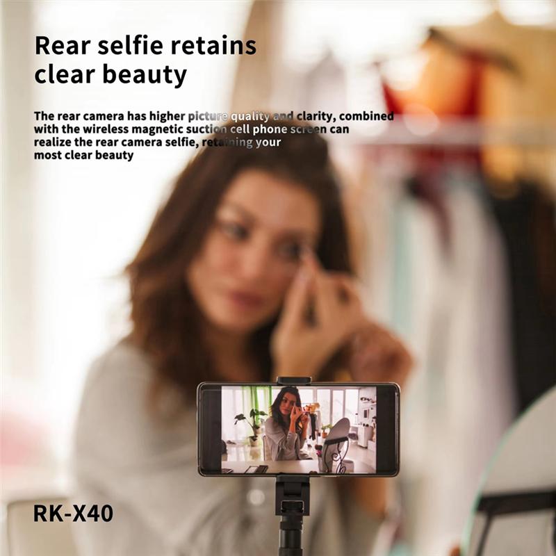 B03B-Long-Distance Wireless Mobile Screen Splitter For Live Vlogging, Selfie Display Monitor Synchronized Screen B