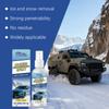 Car Windshield Deicer Spray Auto Snow Melting Agent Effective Clear Vision Winter Car Window De-icer Spray Accessories 100ml