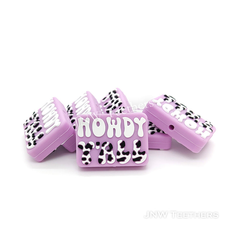 

Howdy Y all Silicone Focal Beads pack 10