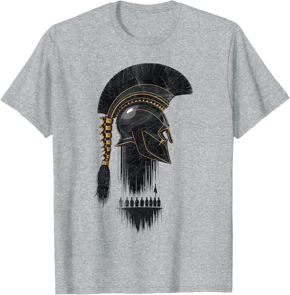 Agamennone Odissea Elmo da Guerriero Greco Antico Arte Mitologica Epica T-Shirt Unisex
