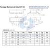 60V 4A P-Channel NCE60P04Y MOSFET SOT-23 Surface Mount Transistor
