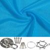 Kids Sensory Swing Hammock Indoor Outdoor Play 280x150cm With Hardware Kit 150kg Capacity