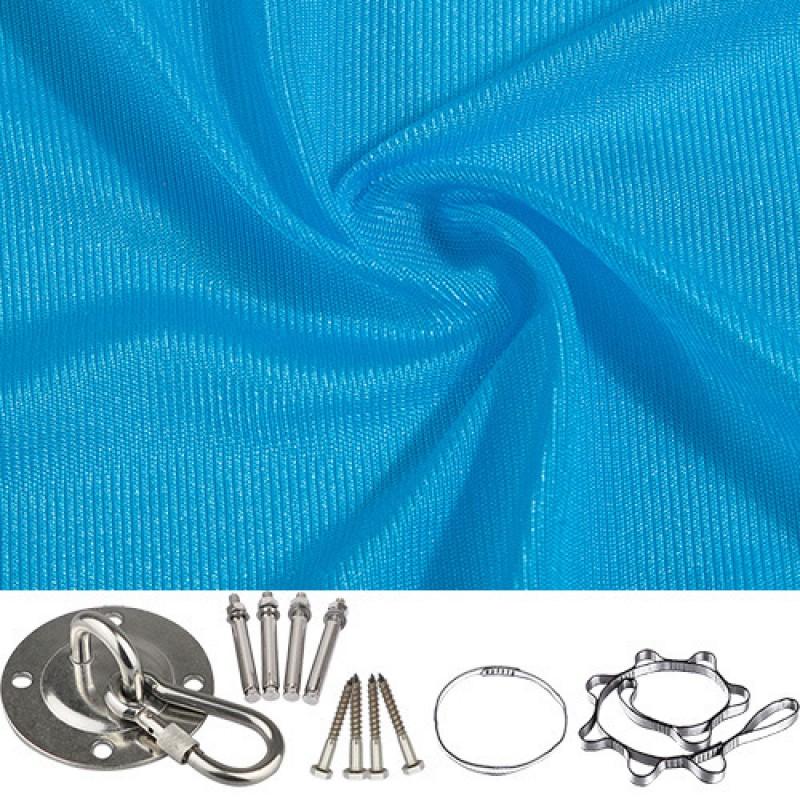 Kids Sensory Swing Hammock Indoor Outdoor Play 280x150cm With Hardware Kit 150kg Capacity
