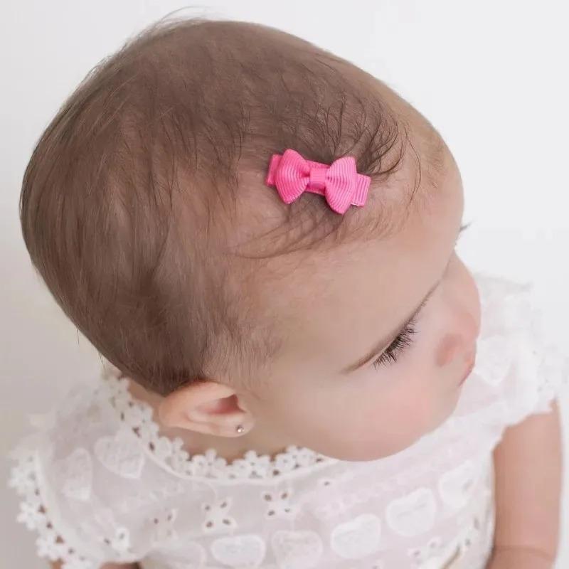 20Pcs/Set Hair Accessories Baby Girls Hair Clips DoNot Hurt Hair Headdress Baby Toddle Lanugo Hairpin Trumpet Princess Headwear