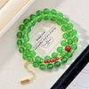 High Quality Natural Chalcedony Agate Design Necklace Sweater Chain
