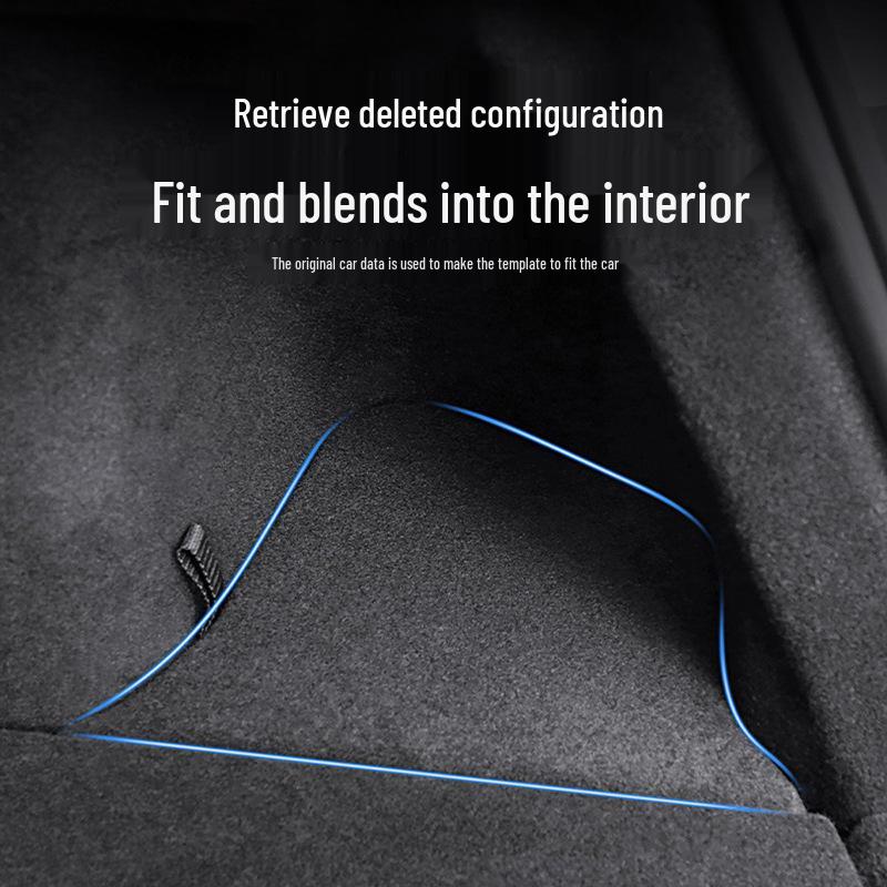 Tesla Model Y Refresh TPE Kofferraum-Aufbewahrungsbehälter - Spritzgegossene Aufbewahrungslösung