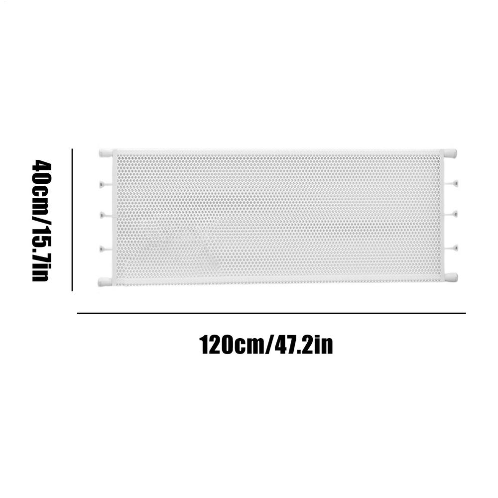 

Retractable Gate Indoor Mesh Indoor Outdoor Adjustable Stairs Doorways Barrier Doorways Stairways Retractable Gate For Deck білий