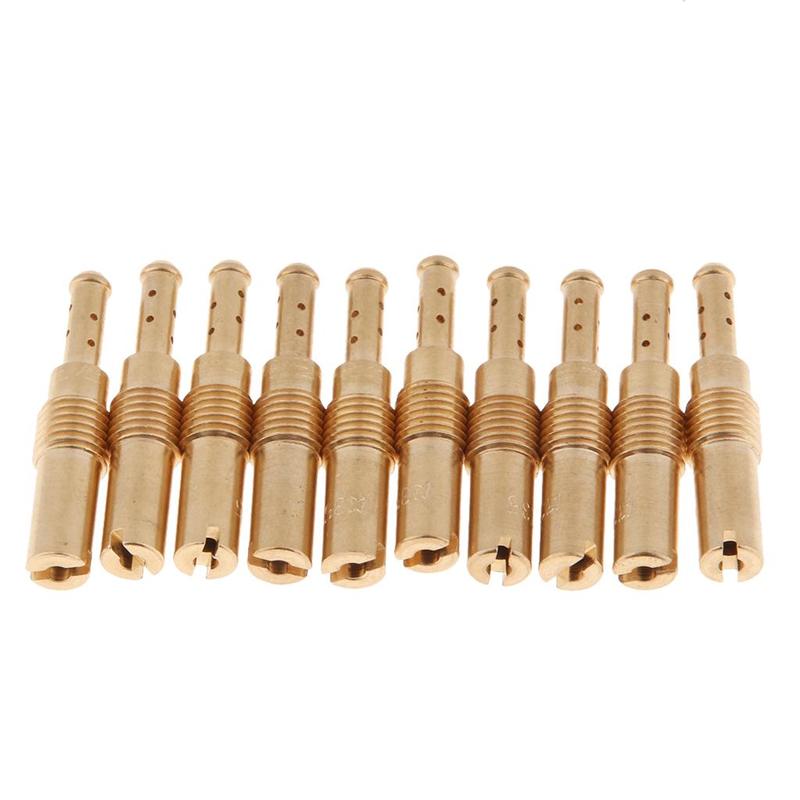 10 Stück Hauptdüse Vergaser Motorrad Vergaserteile Motorrad Vergaser
