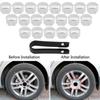 Screw Protector Bolt Rims Auto Hub Caps 17mm Screw Covers Bolt Caps Bolt Covers Screw Caps