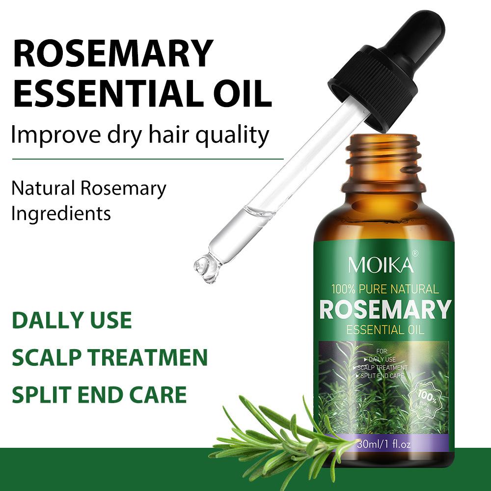 Rosemary Hair Care Essential Oil Body and Hair Treatment Serum Castor Oil Export