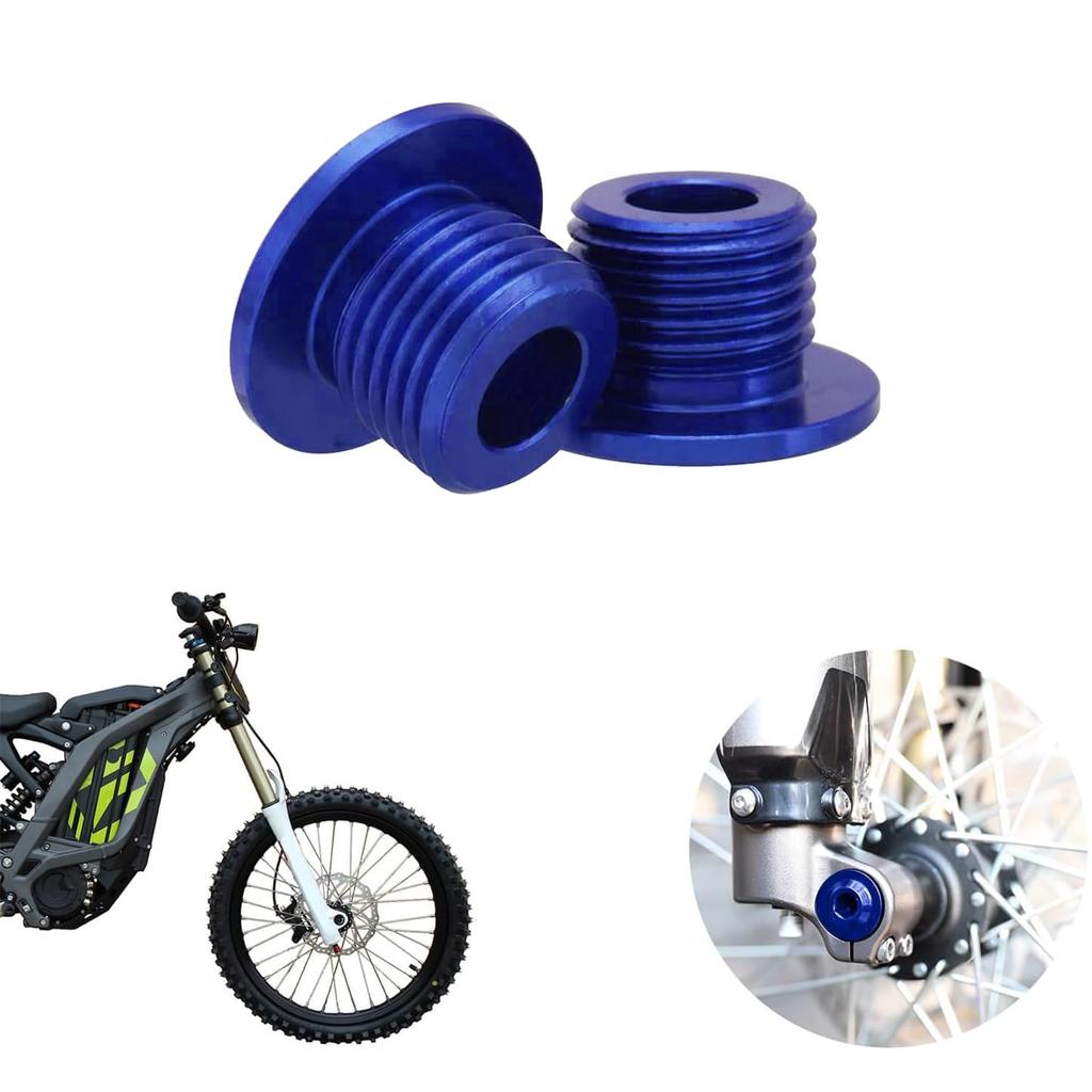 M16x1.5 Front Fork Axle Nut for Surron,Front Wheel Axle Nuts Screws for Dirt Bike Sur Ron Light Bee S/Light Bee X/Talaria Sting L1E/X160/X260 - Black