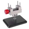   Bench Vise with Base 360 Degree Rotating Sliding Rail Stainless Steel Bench Clamp for Jewelry Making Model Crafts Repair