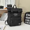Schoolbag Korean version backpack men's and women's large-capacity water-proof college student schoolbag women's travel computer bag Japanese leisure