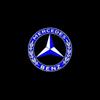 2X Car Door Sign Welcome Light LED Projection Light For Mercedes Benz AMG GLC GLA GLE GLS GL W204 W176 W205 W213 W166 W212 C180