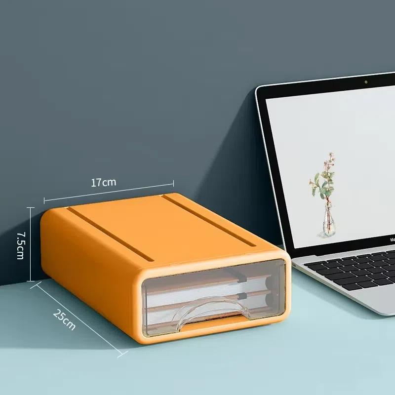 Storage Drawers Desk Organizer Sundries Holder Cosmetic Desktop Storage Box Cabinet Home Office Stationery Stackable Boxes