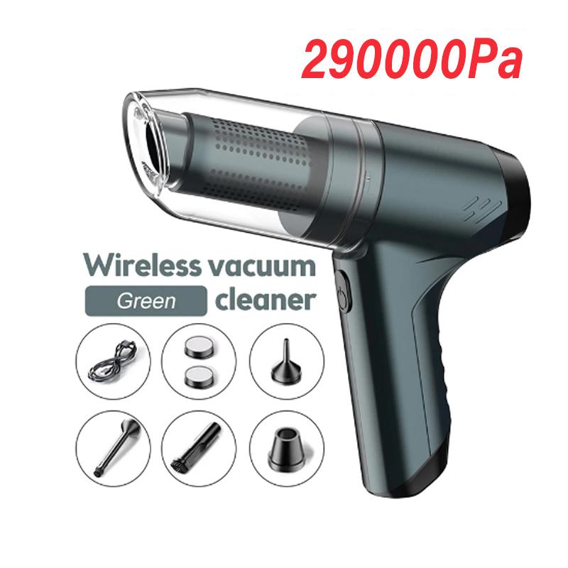 Car Vacuum Cleaner 3in1 Wireless Vacuum Cleaner Handheld Vacuum Pump For Home Portable Cordless Powerful Strong Suction