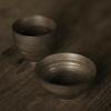 Ancient Style Japanese Style Tea Cup Iron Glaze Handmade Tea Cup Ceramic Tea Cup  for Tea Making